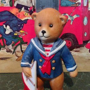 1984 Schmid bear with sailboat